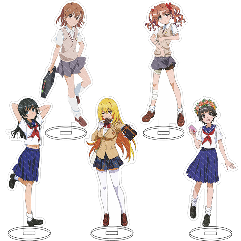 16CM Anime Figure A Certain Sc - đánh giá và giá Acrylic Stand Figure