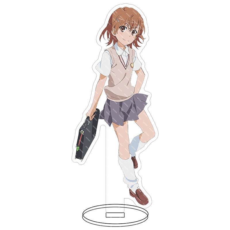 16CM Anime Figure A Certain Sc - đánh giá và giá Acrylic Stand Figure