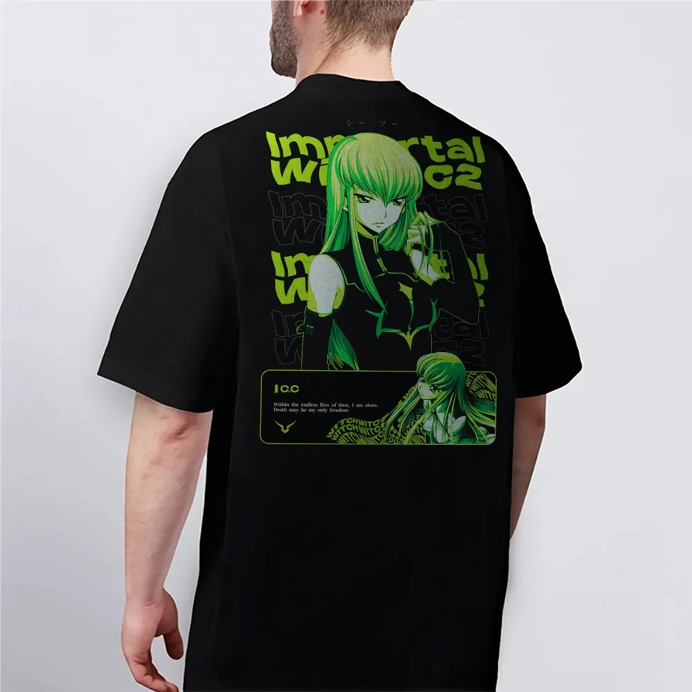 New Code Geass T-Shirt C.C. Ch - đánh giá và giá Anime Merchandise Store Japan