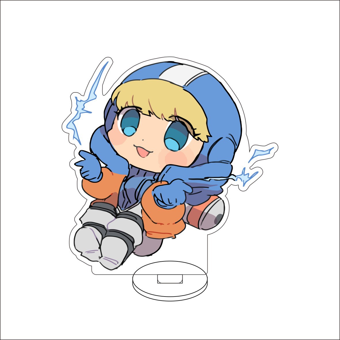 Anime Game Apex Legends Bloodh - đánh giá và giá Acrylic Stand Figure