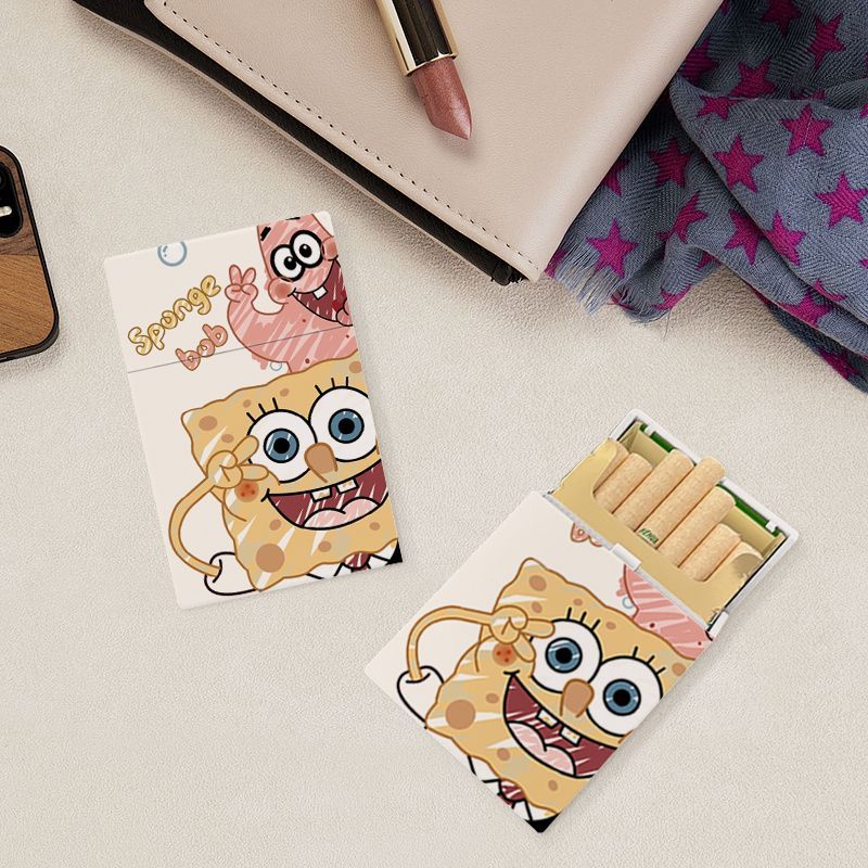 Cute SpongeBob Cigarette Case  - đánh giá và giá Manga Storage Box