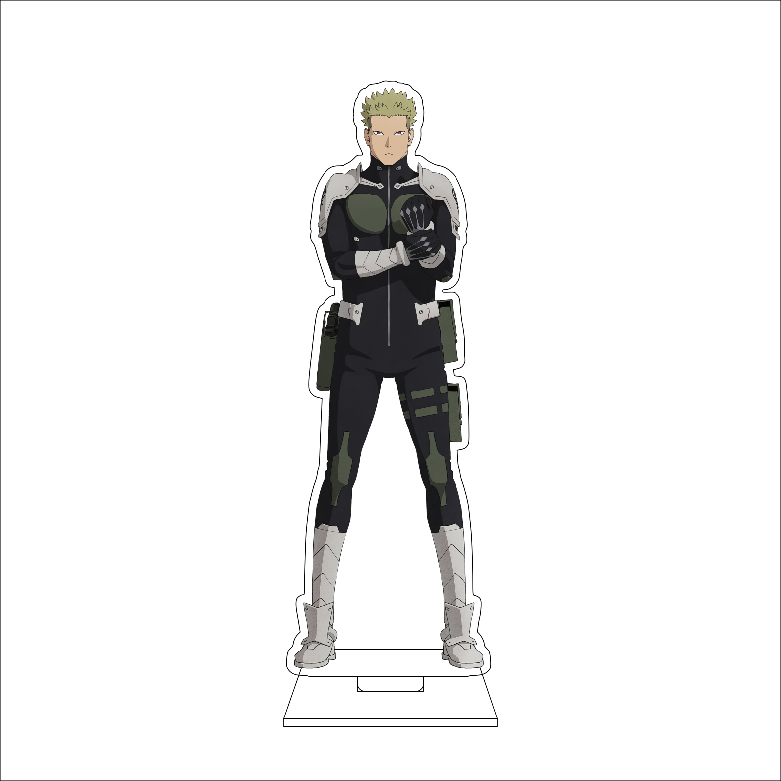 16CM Anime Kaiju No.8 Cosplay  - đánh giá và giá Acrylic Stand Figure