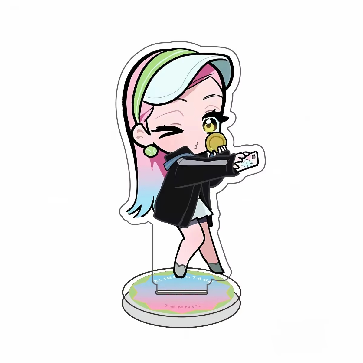 1/2/6pcs Alien Stage Anime Sua - đánh giá và giá Acrylic Stand Figure